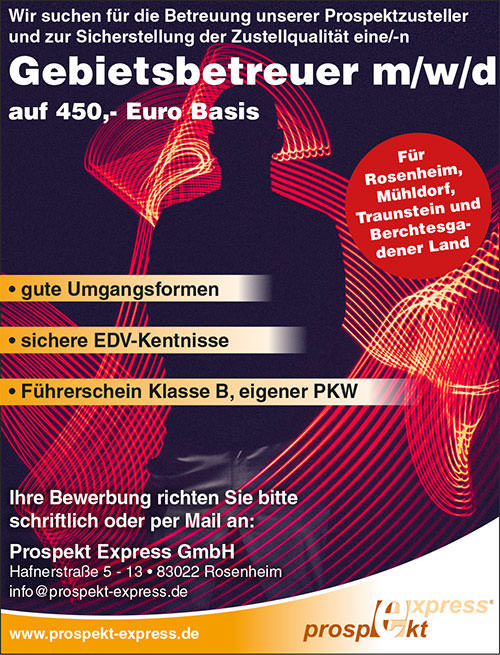 Jobbörse Gebietsbetreuer